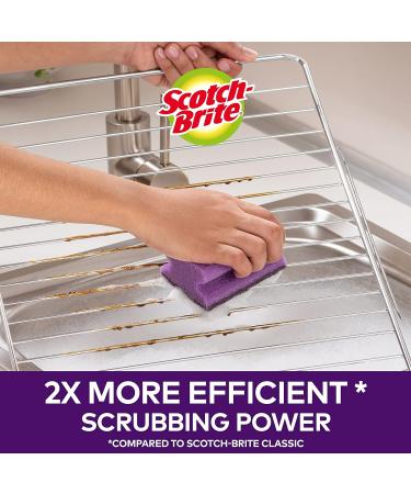 Scotch-Brite Extreme Scrub Sponge 12-Pack - Heavy Duty Scourer for Tough Dirt on Grills and Trays - Buy Online on GoSupps.com
