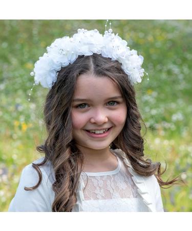 Shop Colors & Beauty Hair Reifen | Women's Communion & Wedding Accessories | Floral Hair Wreaths for Girls & Babies | Stylish 5 Flower Hair Bands - Buy Online on GoSupps.com