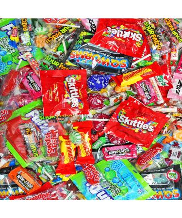 Halloween Candy Variety Pack - 4 Pounds of Assorted Individually Wrapped Bulk Candy for Parties and Pinatas - Buy Online on GoSupps.com