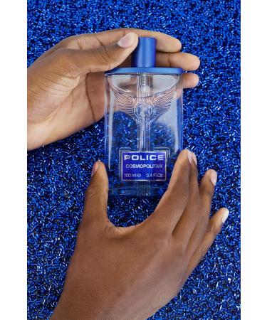 Cosmopolitan By Police - Fragrance For Men - Top Notes Of Mint And Sage - Middle Notes Of Jasmine And Nutmeg - Base Notes Of Vanilla And Sandalwood - Ideal For Socialite Occasions - 3.4 Oz EDT Spray - Buy Online on GoSupps.com