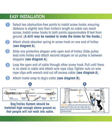 Interpet 384720 Four Paws Heavy Silver Cable - 6m (20ft) for Secure International Shipping - Buy Online on GoSupps.com