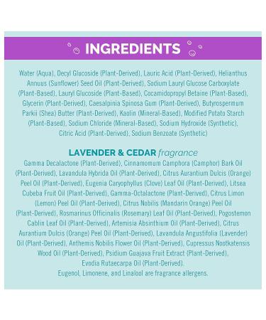 Seventh Generation Lavender & Cedarwood Body Wash - 16.5 OZ - Natural Ingredients Eco-Friendly International Shipping - Buy Online on GoSupps.com
