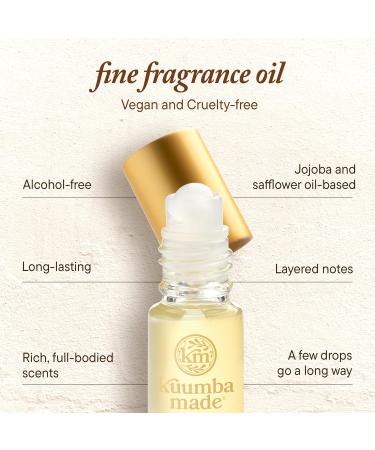 Kuumba Made Arabian Sandalwood Fragrance Oil Long-Lasting Small-Batch Perfume Roller Vegan Alcohol-Free 0.15 Fl Oz 0.15 Fl Oz (Pack of 1) - Buy Online on GoSupps.com