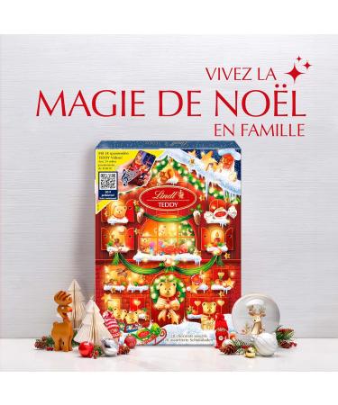 Lindt - TEDDY Augmented Reality Advent Calendar - Assortment of Milk and White Chocolates - Ideal for Christmas 170g - Buy Online on GoSupps.com