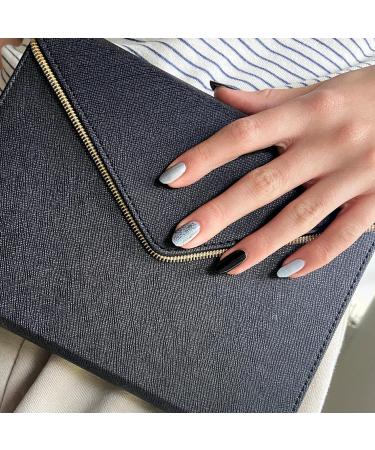 NAILKIND Grey Pearlescent Nail Polish - Vegan & Peta Certified - Quick Drying & Chip Resistant - 8ml - Buy Online on GoSupps.com