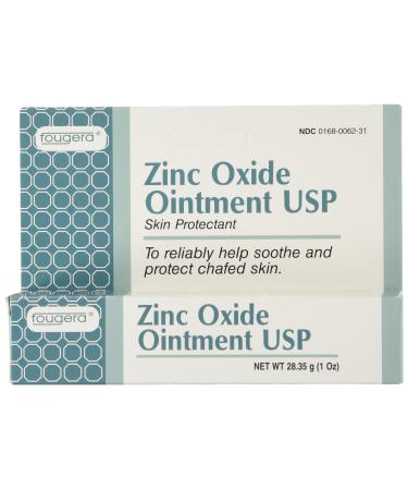 Zinc Oxide Ointment for Chaffed Skin 1 Ounce