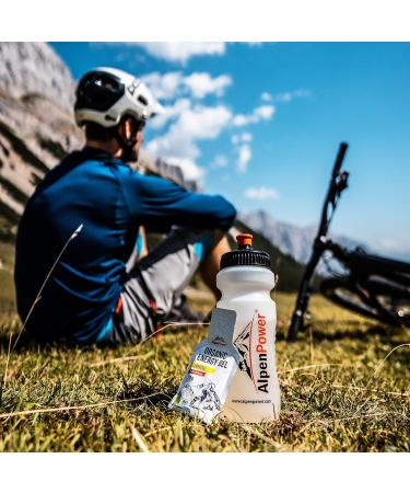 Alpenpower Bio Energy Gel Apple 12x35g - 100% Natural Caffeine Booster for Sports | Fast & Long-Lasting Energy without Additives - Buy Online on GoSupps.com