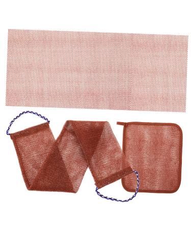 ponge Africaine Filet Exfoliant Gommage Corporel Pour Visage Douche De Toilette Exfoliant Zone Sp cifique Sangle Lavage Dos Luffa Lavage