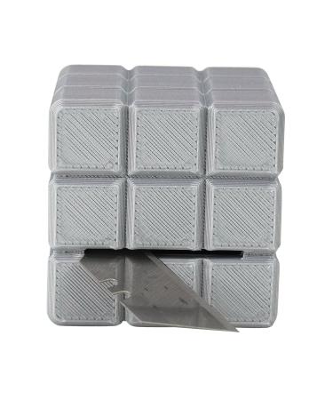 Intulon Safety Razor Disposer - Gray Cube Case for Eco-Friendly Razor Disposal | Shop Internationally - Buy Online on GoSupps.com
