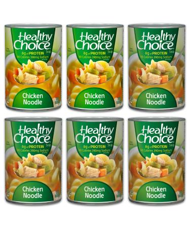 Healthy Choice Chicken Noodle Soup 15 oz pack of 6