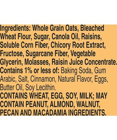 Fiber One Soft-Baked Oatmeal Raisin Cookies - 6 ct, 6.6 oz - Buy Online on GoSupps.com