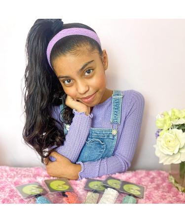 FROG SAC 5 Lace Headbands for Girls - Adjustable Non-Slip Elastic Headwraps - Cute Hair Accessories for Kids - Pastel Lacy Design - Birthday Party Favors - Buy Online on GoSupps.com