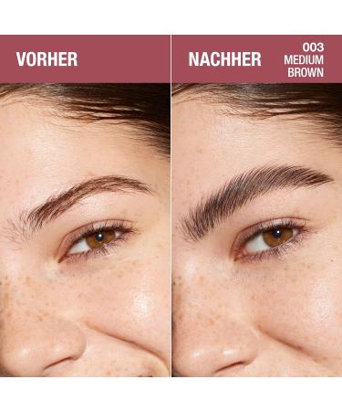 Manhattan Wonder'Freeze Brow Lamination Gel 003 Medium Brown waterproof and smudge-proof brow gel that shapes and sets - Buy Online on GoSupps.com