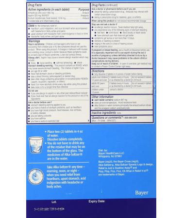 Buy Alka Seltzer Antacid Tablets 116 Count - Fast Relief for Heartburn & Indigestion | International Shipping Available - Buy Online on GoSupps.com