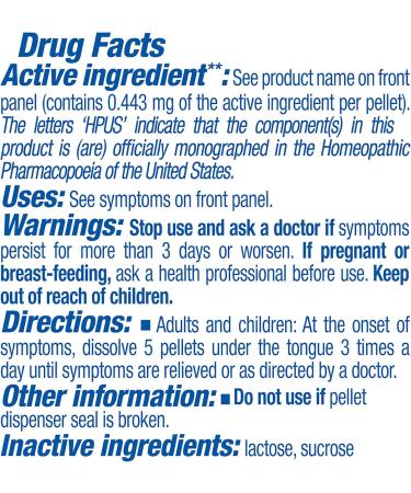 Buy Boiron Histaminum Hydrochloricum 6C - 80 Pellets Homeopathic Allergy Relief | International Shipping Available - Buy Online on GoSupps.com