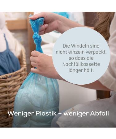 Shop Angelcare Original Dress-Up XL Diaper Pail - Eco-Friendly 5x Less Film Use & 1 Refill Cassette - Buy Online on GoSupps.com
