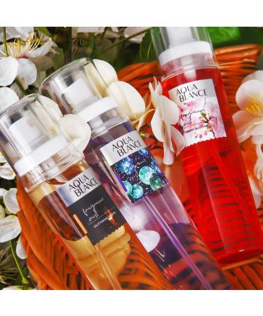 AQUA BLANCE Cherry Blossoms Body Spray Fragrance Mist for Women - Pack of 3 (11.7 Fl Oz) - Buy Online on GoSupps.com