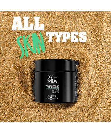BY MIA Facial & Body Scrub Atom 300ml | Avocado Citrus & Vanilla Fragrance | Deep Cleansing & Skin Exfoliation | Moisturizing Effect for All Skin Types | Non-drying Formula | Skin Renewal - Buy Online on GoSupps.com