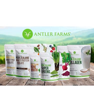Antler Farms Organic New Zealand Beet Root Powder - 200g, 40 Servings | Raw, Vegan, Gluten Free | Natural Nitric Oxide Booster for Energy - Buy Online on GoSupps.com