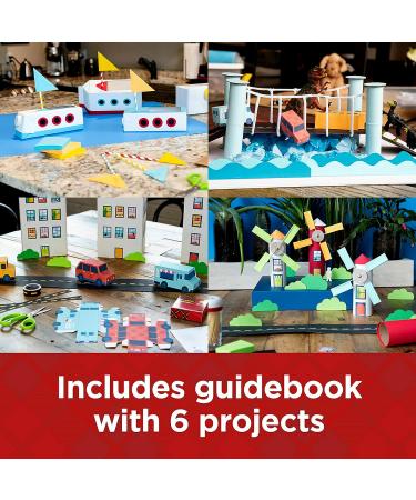 Scotch STEAM Kids Craft Kit  STEM  City Crafter Build Box  Super-Hold Tape  Washi Tape and Dispenser  Scissors  Papercraft Cut-Outs and Guide (STEAM-CB) STEM Activity Pack - Buy Online on GoSupps.com