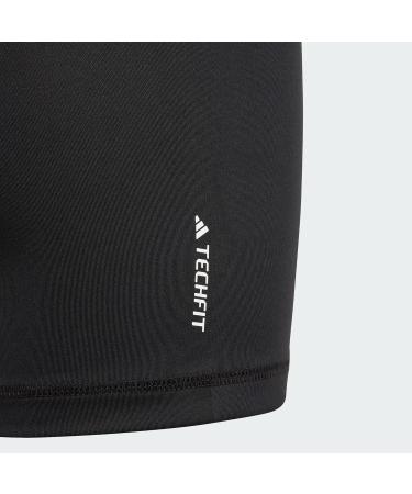 Shop adidas Girls Techfit Aeroready Short Kids Leggings 11-12 Years Black/Carbon/White - International Shipping Available - Buy Online on GoSupps.com