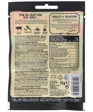 Jack Left Teriyaki Beef Jerky - High Protein Dry Meat Snack | 50g Pack - Buy Online on GoSupps.com
