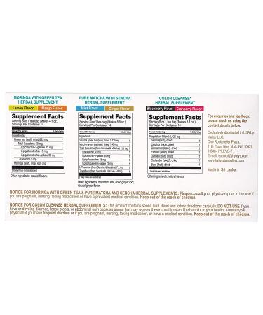 Hyleys 14-Day Cleanse Tea Kit - 42 Tea Bags for Detox & Wellness - Buy Online on GoSupps.com