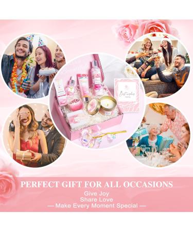 Unique Gifts for Women | Happy Birthday Spa Gift Baskets Bath & Body Self-Care Ideas for Mom Girlfriend & Friends - Buy Online on GoSupps.com