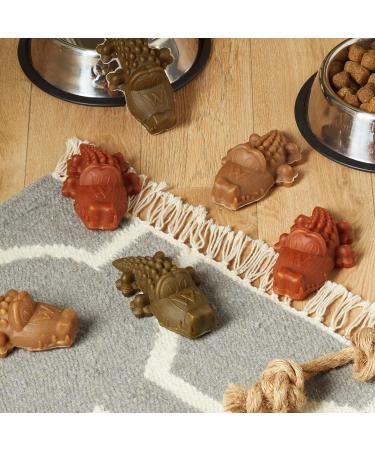Whimzees by Wellness Crocodile - Grain-Free Dental Care Snacks for Large Dogs | 6 Pack (2 Bags) - Natural Couch Sticks - Buy Online on GoSupps.com