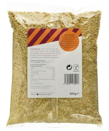 Buy Vegance Soy Granulate 500g - High-Quality Plant-Based Protein for International Shipping - Buy Online on GoSupps.com
