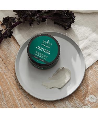 Sukin Super Greens Detoxifying Clay Masque 100ml - Purify & Revitalize Skin - Buy Online on GoSupps.com
