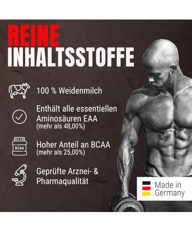  POWERSTAR FOOD Powerstar 100% CFM Whey Isolate 1kg | 96.5% Dry Protein | Protein Powder for Bodybuilding | Made in Germany | High-Dose Protein Powder Made with Pasture-Raised Milk | Natural - Buy Online on GoSupps.com