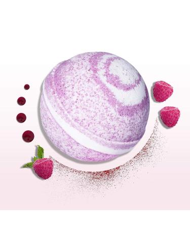 Dove Vanilla Raspberry Creamsicle Bath Bombs 2.8 oz (Twin Pack) - Luxury Bath Fizzies - Buy Online on GoSupps.com
