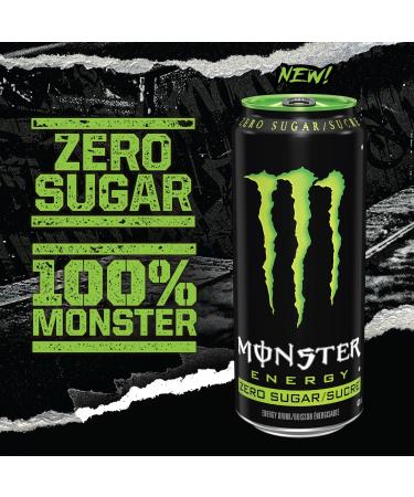 Monster Energy Zero Sugar 473mL Cans Pack of 4 - Buy Online on GoSupps.com