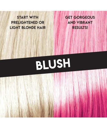 Direct Vibes Semi-Permanent Hair Color - Blush | Vibrant Long-Lasting Ammonia-Free Vegan Sulfate & Paraben-Free 8 fl oz - Buy Online on GoSupps.com