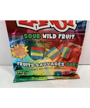 TANGY ZANGY - 3 x 127g Bags of Sour Strawberry Sour Blue Raspberry & Sour Wild Fruit Candies - Buy Online on GoSupps.com