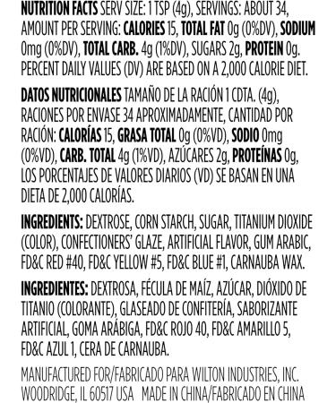 Wilton Silver Sugar Pearl Sprinkles 136g (4.8 oz) - Buy Online on GoSupps.com