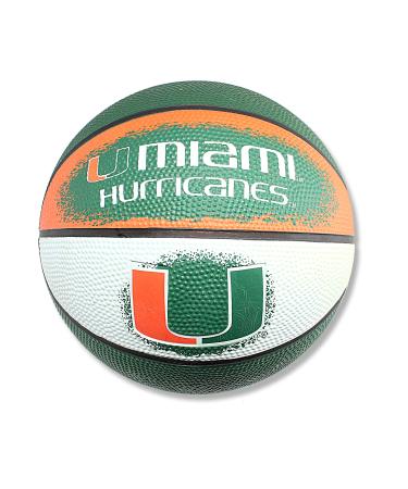 NCAA Miami Hurricanes Mini Basketball, 7-Inches