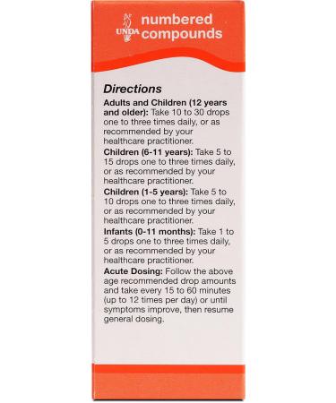 Buy UNDA 210 Numbered Compounds | Homeopathic Remedy | 0.7 fl. oz. - International Shipping Available - Buy Online on GoSupps.com