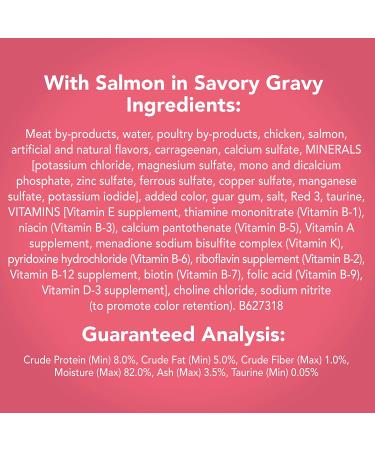 Purina Friskies Extra Gravy Salmon Pate Wet Cat Food 5.5 oz. Cans (Pack of 24) - Buy Online on GoSupps.com