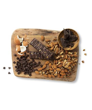 Caveman Foods Double Dark Chocolate Protein Bars - 12 Pack (1.52 oz Each) - Buy Online on GoSupps.com