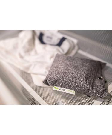 Activated Bamboo Charcoal Purge Bag Set - 200G Medium Pack - All Natural Odor Eliminator for Home, Kitchen, Closet, Car - Chemical and Fragrance Free - Absorbs Moisture - Dehumidifier and Purifier - Buy Online on GoSupps.com