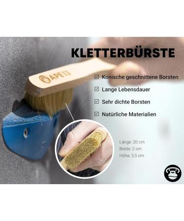 APE13 Chalk Bag for Climbing & Bouldering | Premium Set with Belt Brush Bracket & Large Magnesium Bag - Ideal for All Climbers - Buy Online on GoSupps.com