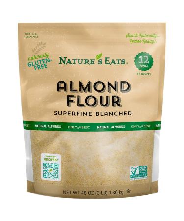 Nature's Eats Blanched Almond Flour, 48 Ounce (Packaging may vary)