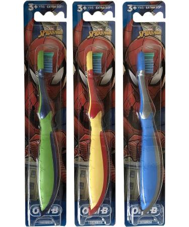 Spiderman 4-Piece Toothbrush Set with Timer, Mouthwash Cup, Gift Bag, and Tooth Saver Necklace - Buy Online on GoSupps.com