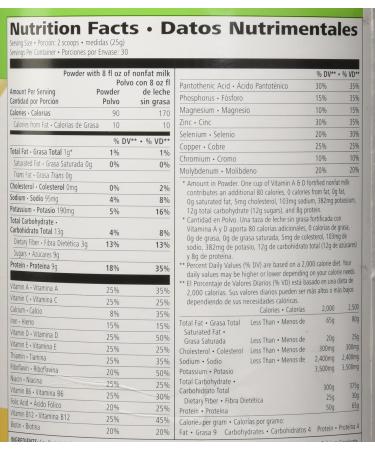 Banana Caramel Healthy Meal Nutritional Shake Mix - 26.4oz (1.65lb) - Pack of 1 - Buy Online on GoSupps.com