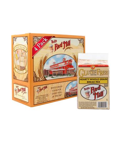 Bob's Red Mill Gluten Free Hearty Whole Grain Bread Mix, 20-ounce (Pack of 4)