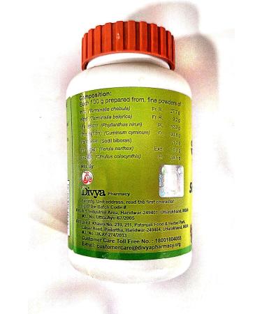 Divya Shuddhi Churna 100gm for Constipation Acidity Gas Inddigestion - Buy Online on GoSupps.com