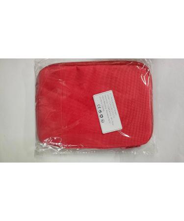 Buy Mini First Aid Bag - Portable Empty Medication Storage Bag - Red Medicine Organizer - Buy Online on GoSupps.com