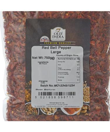 Old India Red Bell Pepper Large 750g - Premium Quality (Pack of 1) - Buy Online on GoSupps.com